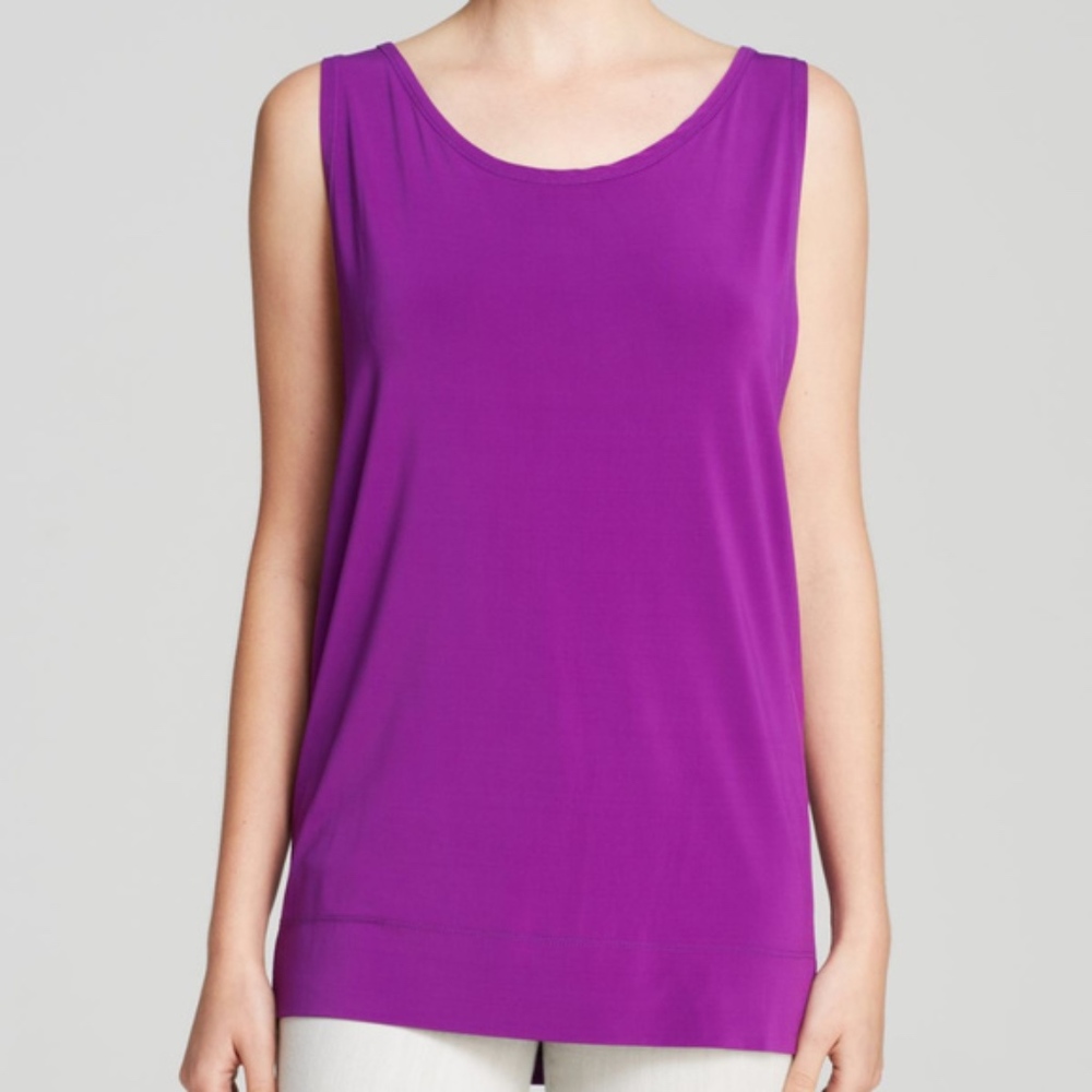 Helmut Lang Purple Tank